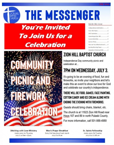 The Messenger Newsletter